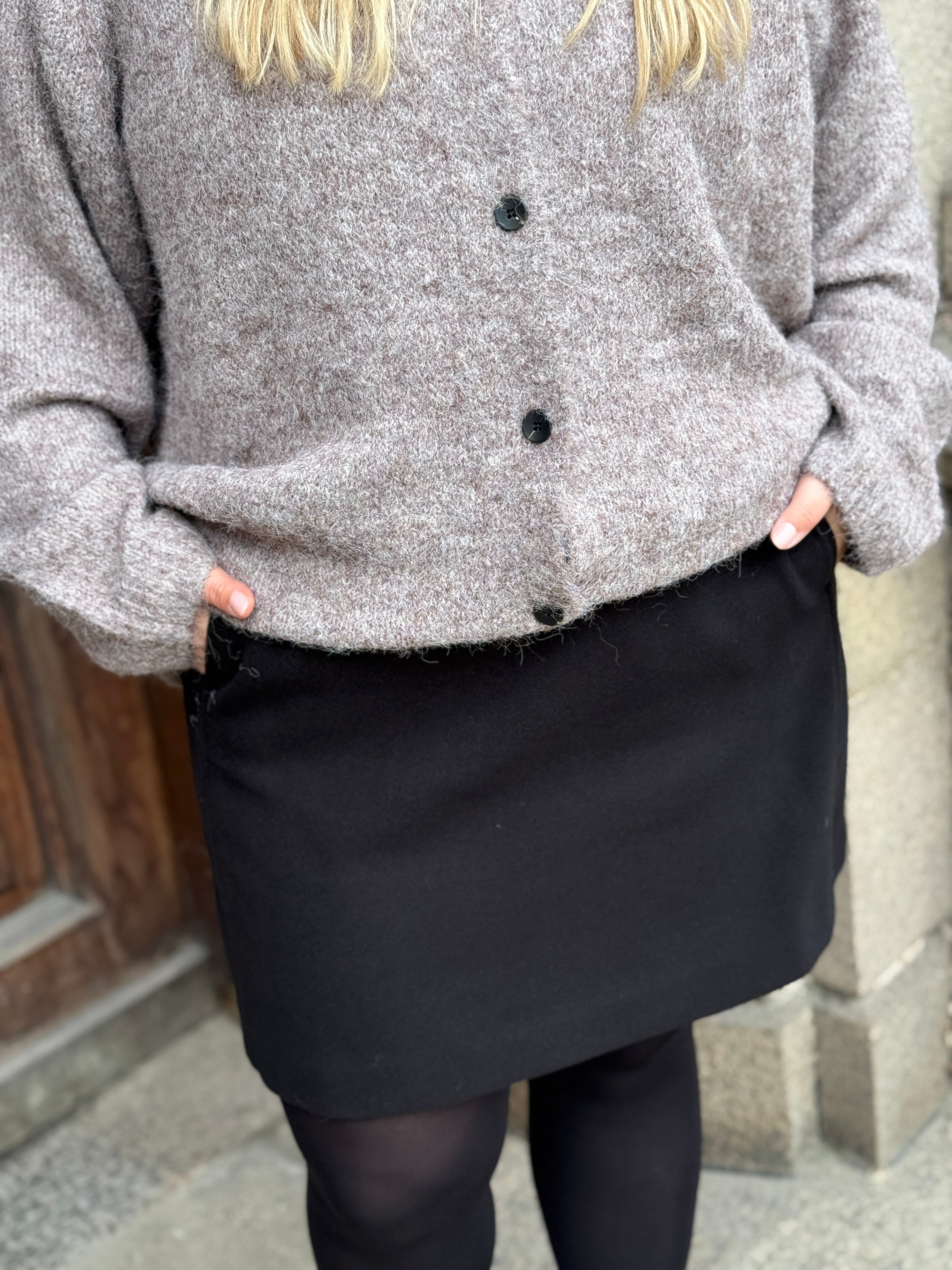 VMCFORTUNEALLISON Short Skirt - Black
